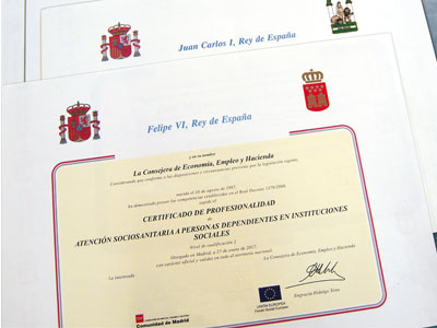 Certificados Profesionales